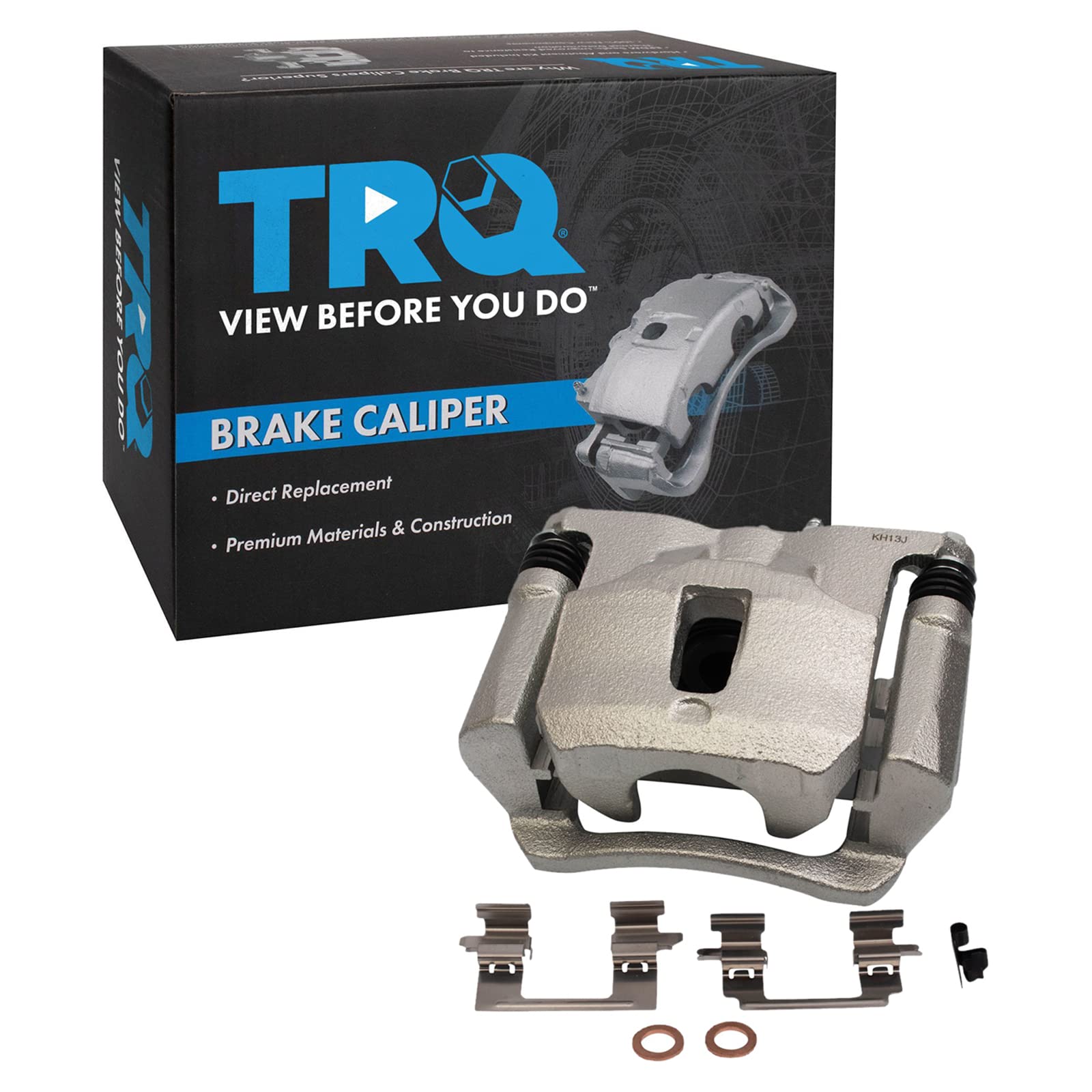TRQ Rear Right Brake Caliper w/Bracket