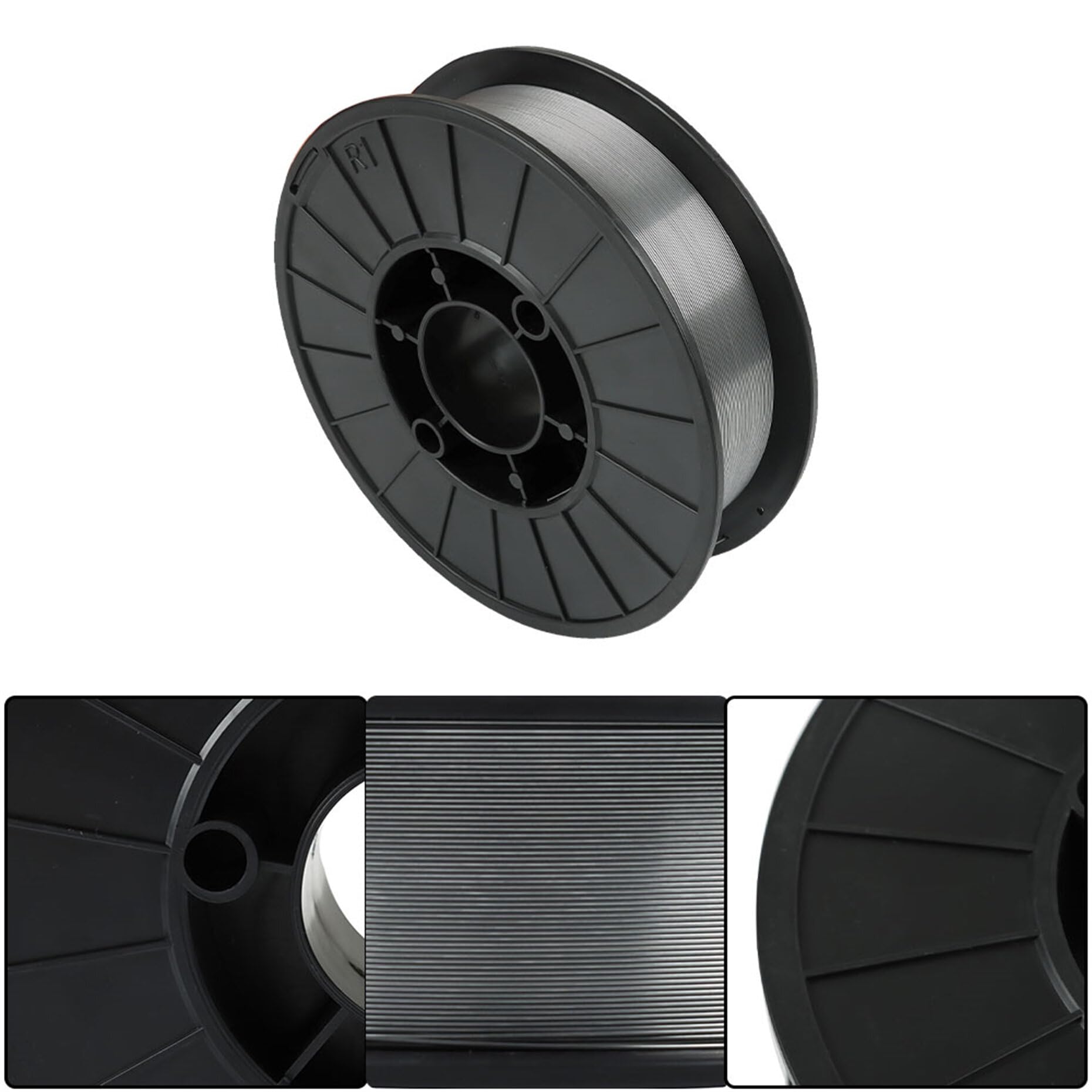 kimllier E71T-GS 0,035 pollici (0,9 mm) Gasless Flux Core filo di saldatura bobina 20 lb