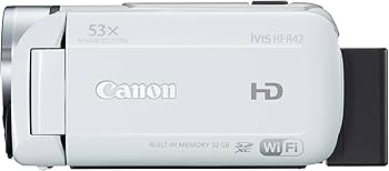 Amazon | Canon デジタルビデオカメラ iVIS HF R42 光学32倍ズーム