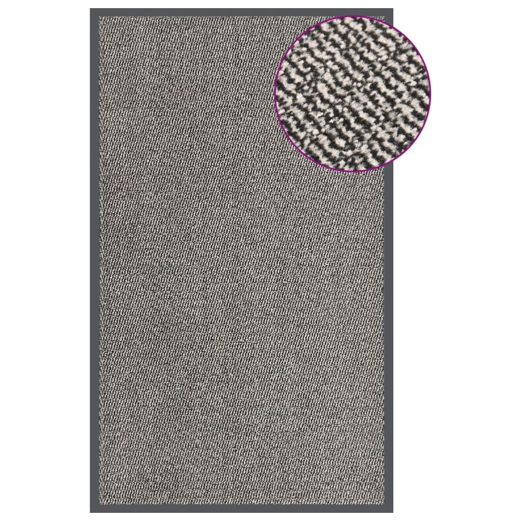 Fußmatte 90x150 cm Schmutzfangmatte Flurmatte rutschfest für Eingangsbereich Innenbereich Hellbraun