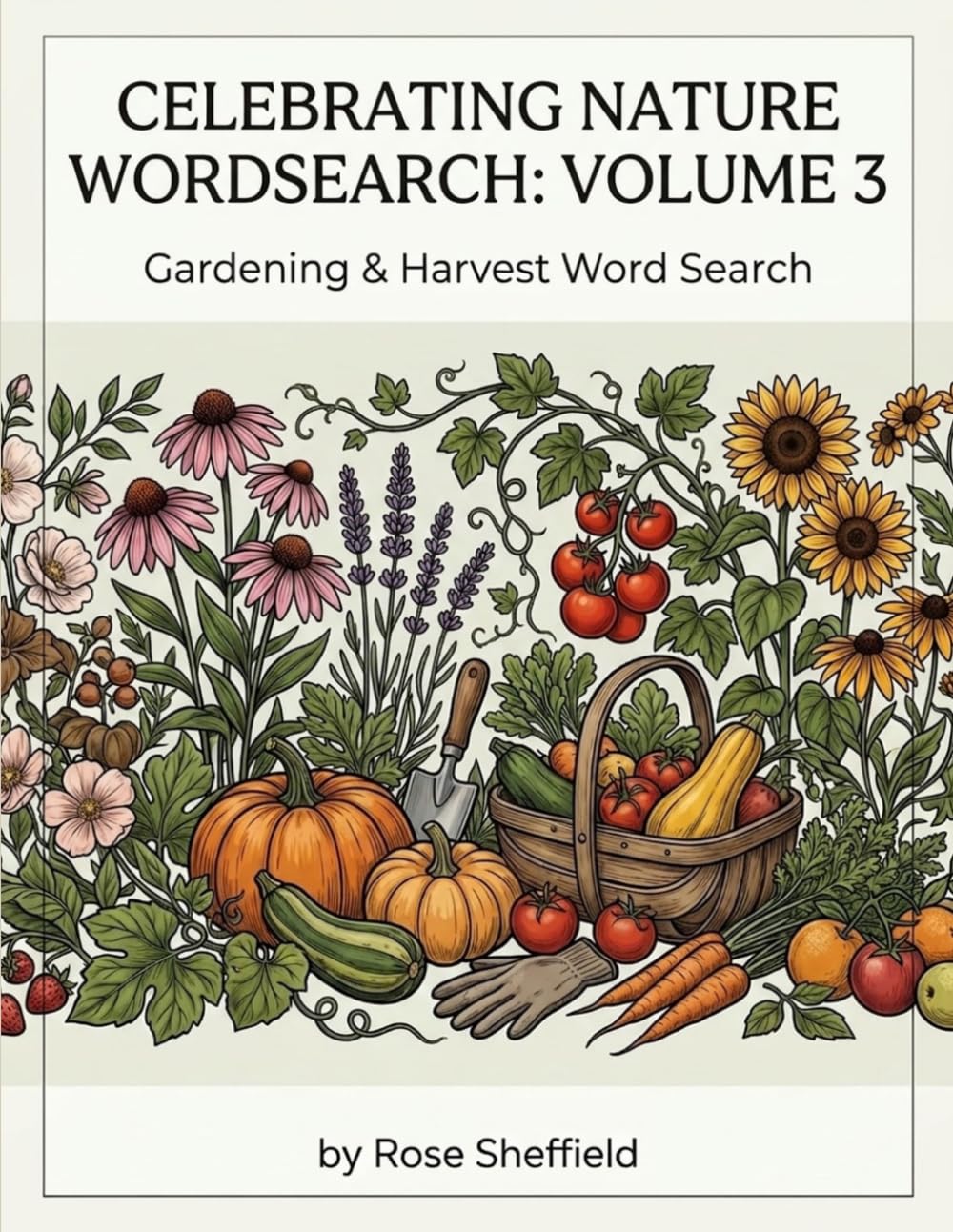 CELEBRATING NATURE WORD SEARCH: VOLUME 3: GARDENING AND HARVEST WORD SEARCH