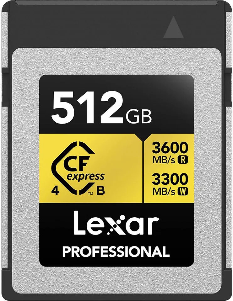 Lexar Gold Series Professional CFexpress 4.0 Type-B - 512GB, Card