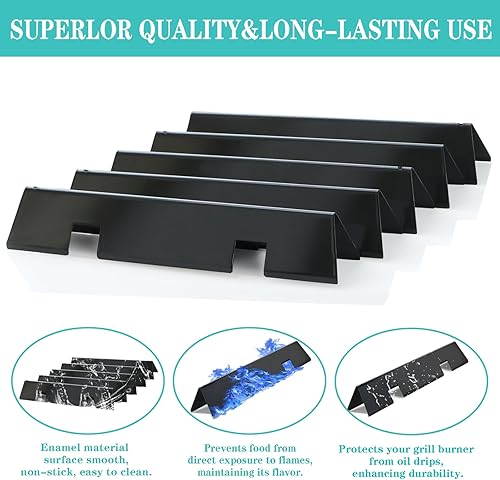 Miniatura 3 de Barras aromatizantes para Weber GS4 Spirit 2 piezas, repuesto para Weber GS4 Spirit II y I E310 E320 S310 S320, Spirit S315, E315, para Weber Spirit