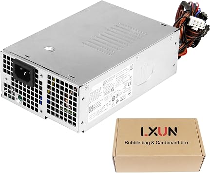 LXun Upgraded AC460EBS-00 T63HC 460W Power Supply Compatible with DELL XPS 8950 Inspiron/Vostro 3020 Alienware Aurora R13 R14 Replaces HU460EBS-00 HK560-81PP H460EBS-00 PNWT18pin|6+2pin|4pin*2