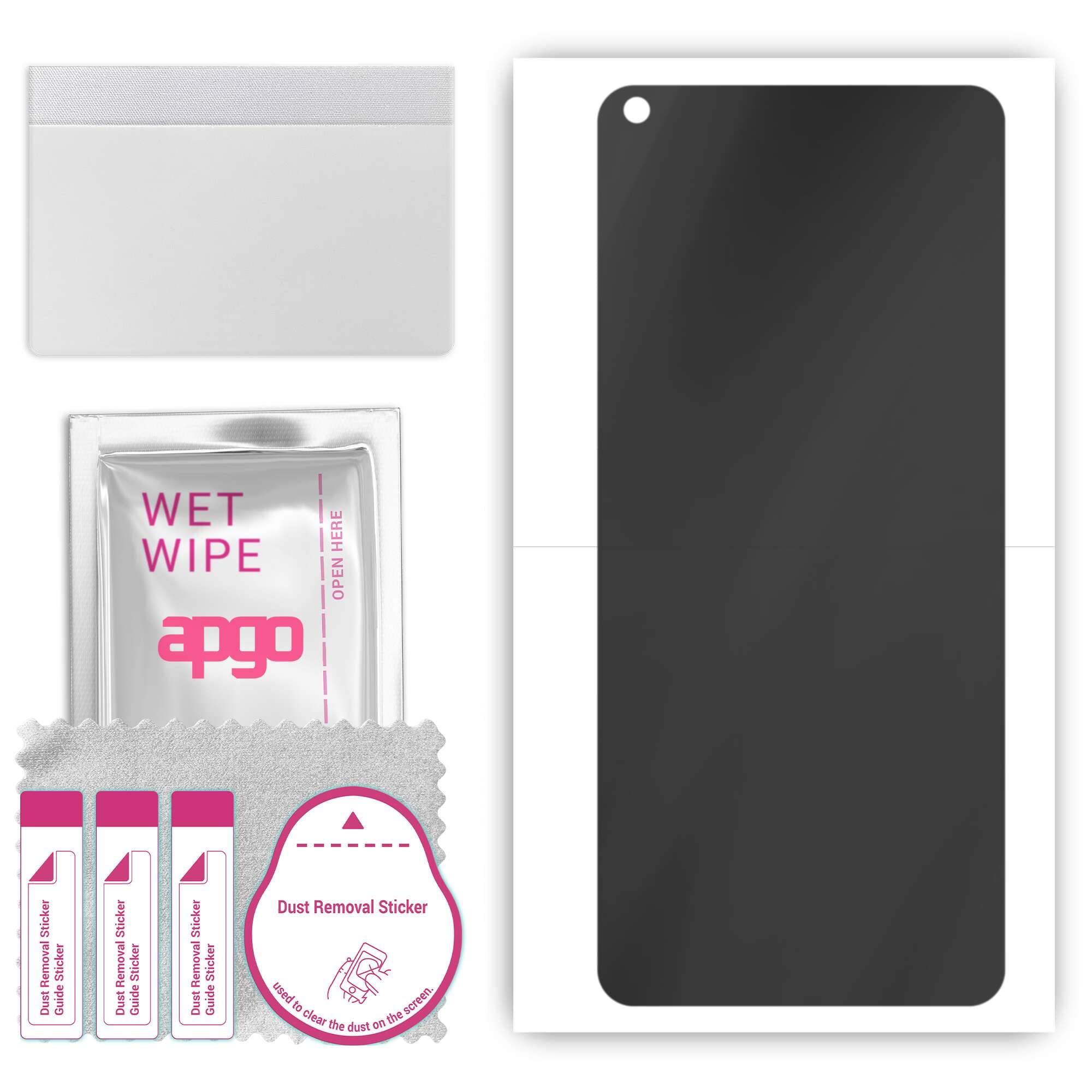 Apgo Hydrogel Blickschutzfolie Für Honor X8 – Matte Privacy-Folie, Selbstheilend, Mit Positionierhilfe