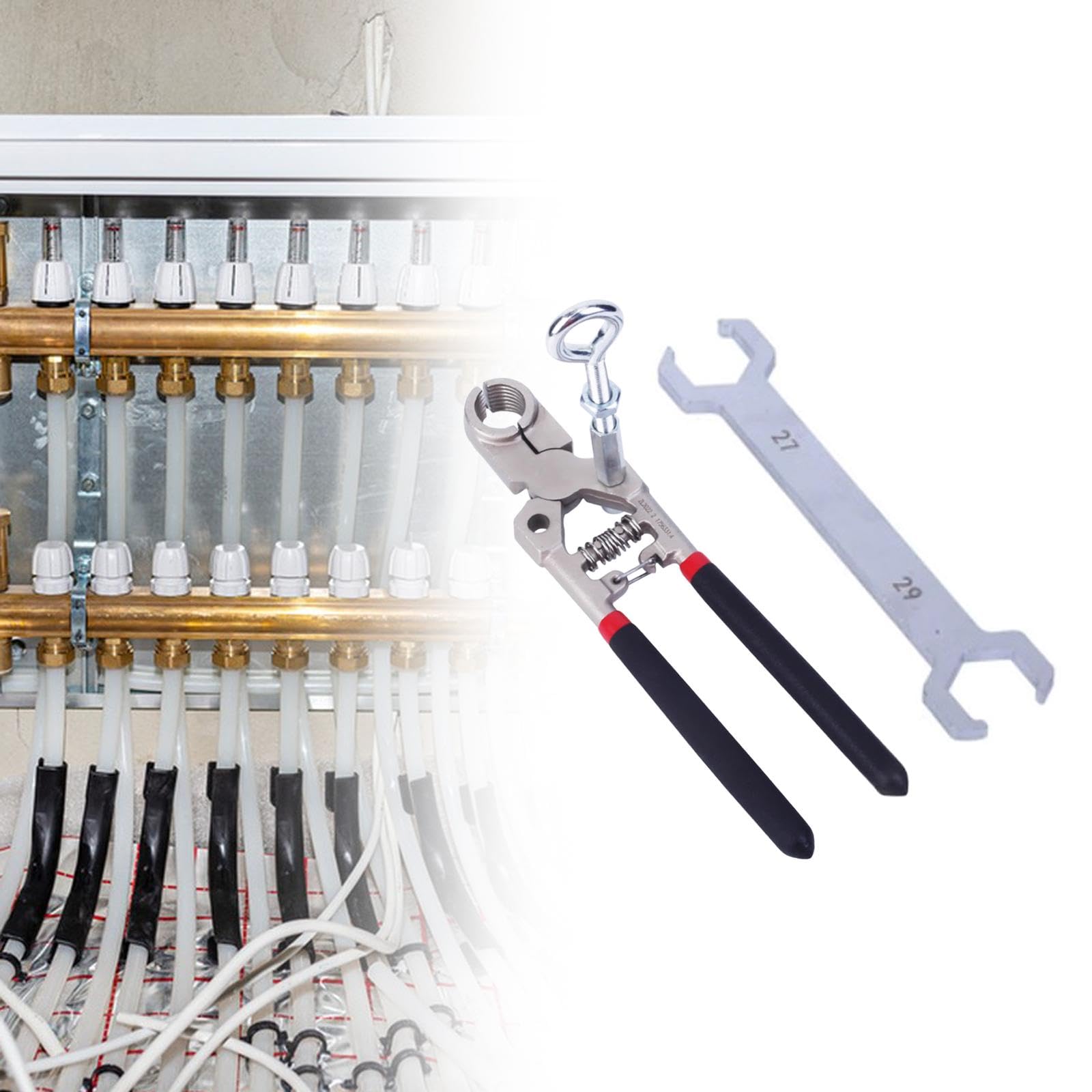 Floor Heating Pipe Removal Pliers,Premium,High Performance,Alloy Steel, with Wrench