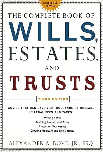 Complete Book of Wills, Estates and Trusts