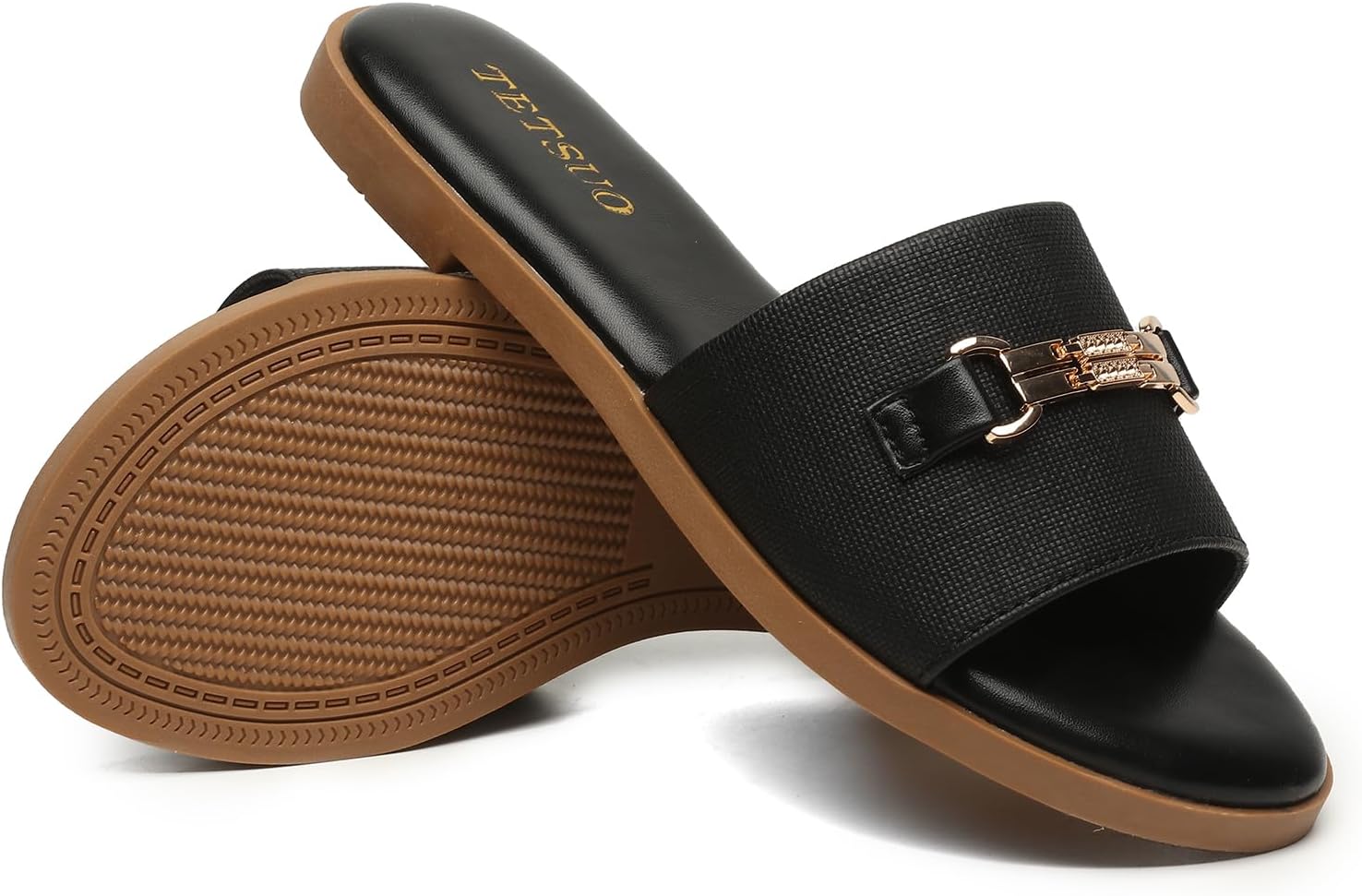 TETSUO Women Slide Sandals - Summer Fashion Comfort