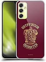 Vista 18 de Head Case Designs Funda rígida con licencia oficial de Harry Potter Gryffindor Quidditch Deathly Hallows X compatible con Samsung Galaxy A15