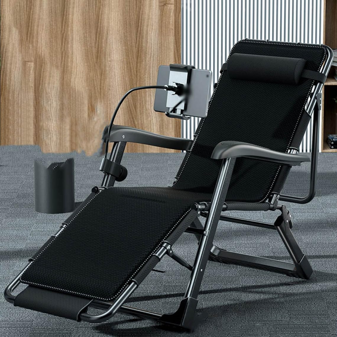 Amazon｜[ADSNS] リクライニングチェア 折りたたみ 昼休み ベランダ