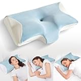Pillow for Neck Pain Relief Support Cervical Sleeping Orthopedic Pillows Best Anti Wrinkle Therapeutic Ergonomic Memory Foam