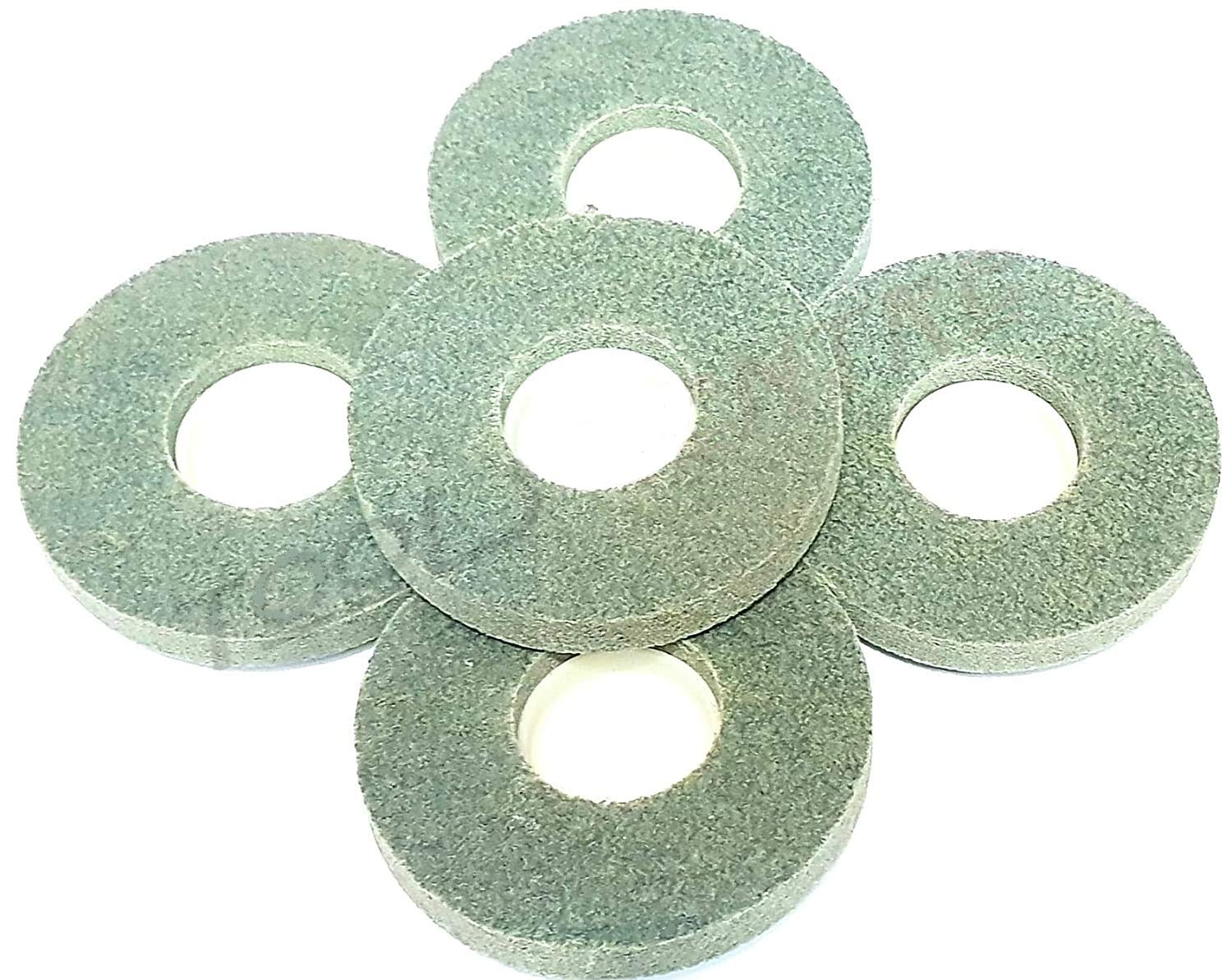 ToolsCentre Premium Non Woven Stone Polishing Pad for 4inch Angle Grinder/Polisher (320 Grit