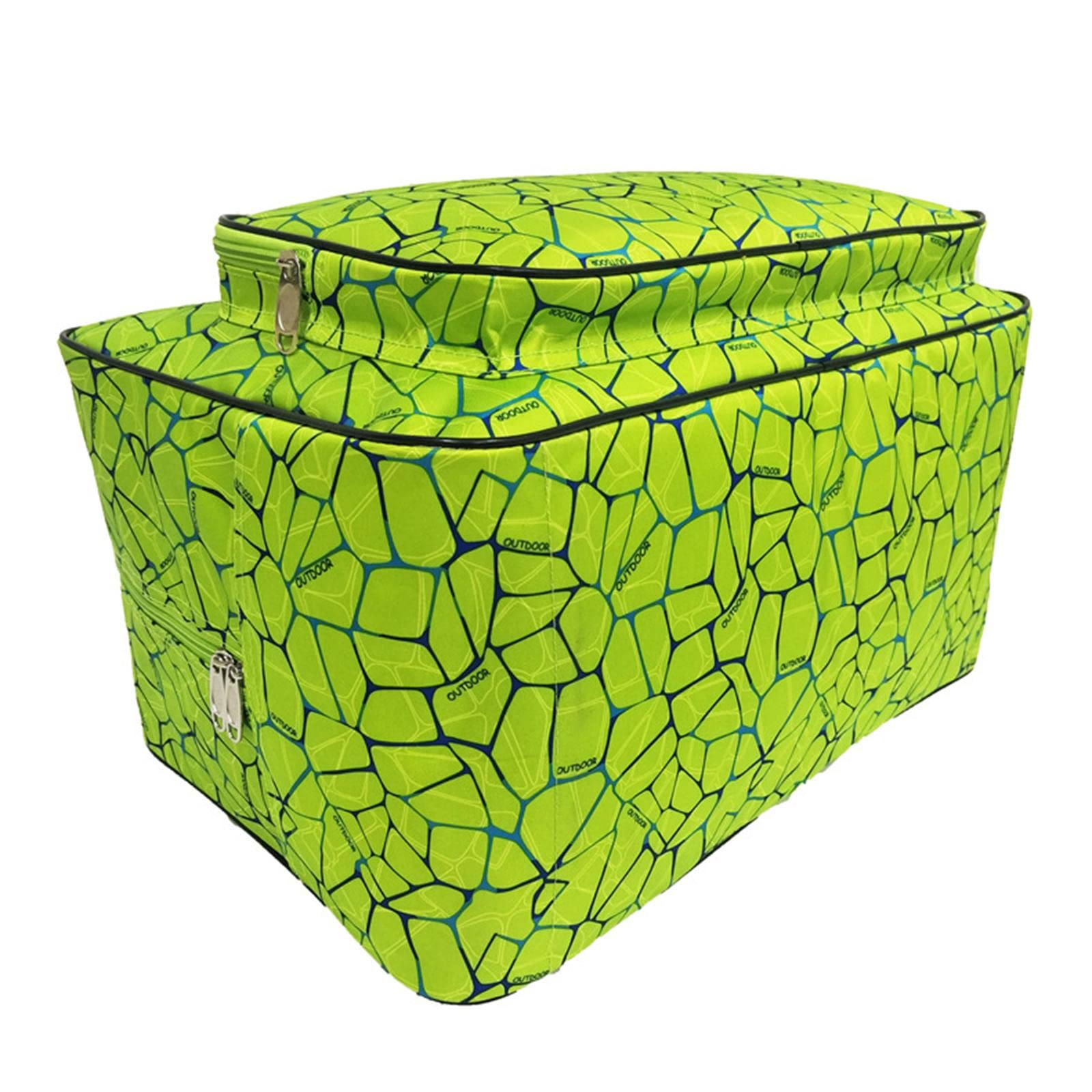 Generic Sewing Machine Carrying Case Tote Bag, Portable Nylon Carry Bag, Large Padded Storage Cover Carrying Case with Pockets and Handles, Suitable for Most Standard Singer, 46x23x32cm, Green