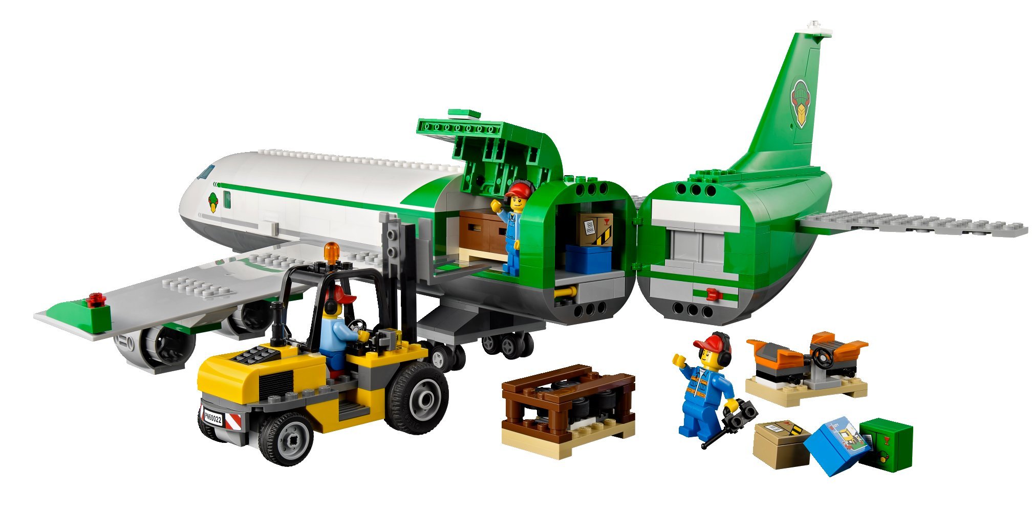 HOT Airport Cargo Plane Lego City Terminal Cargo Top Lego