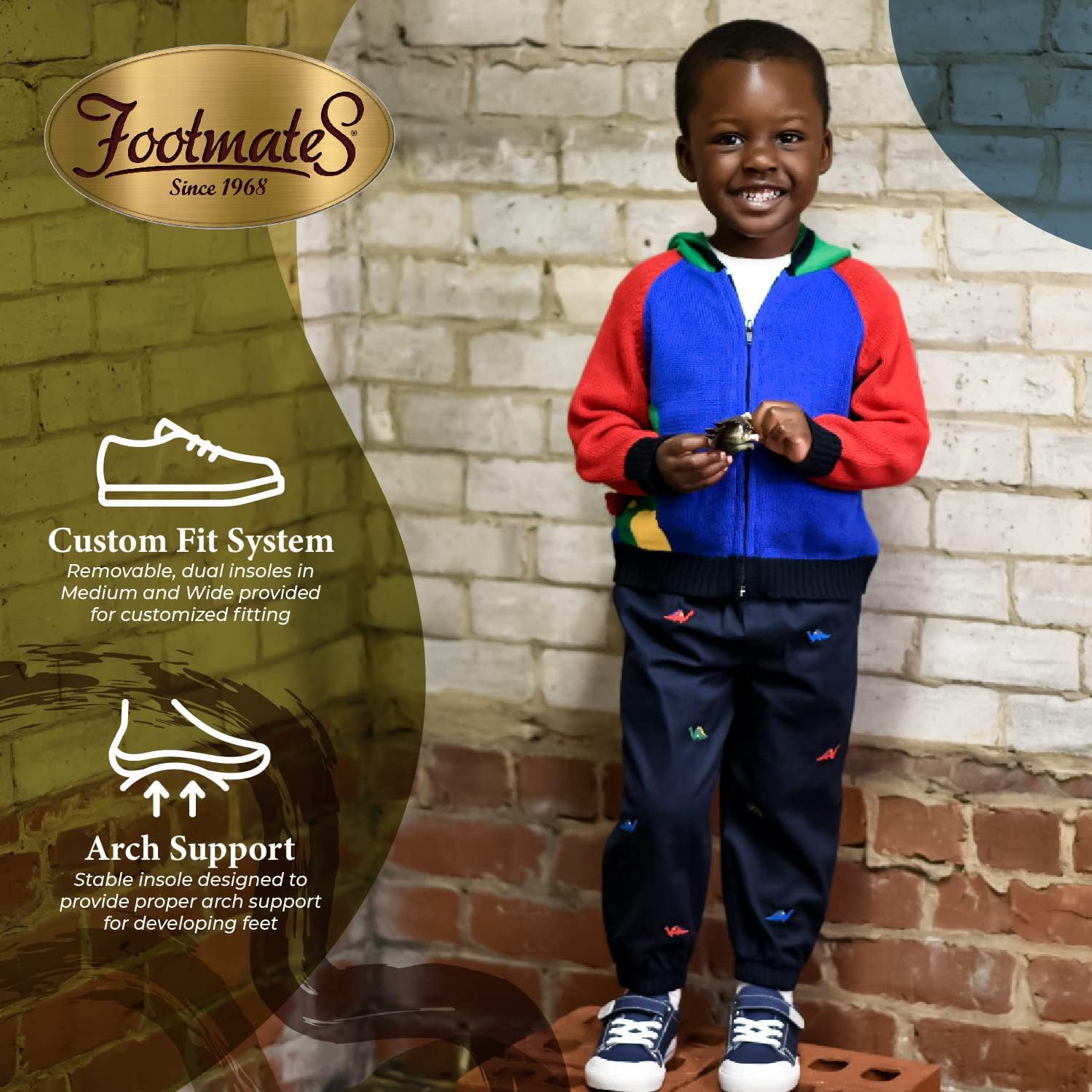 FOOTMATES Baby-Boys Jordan (Infant/Toddler/Little Kid)