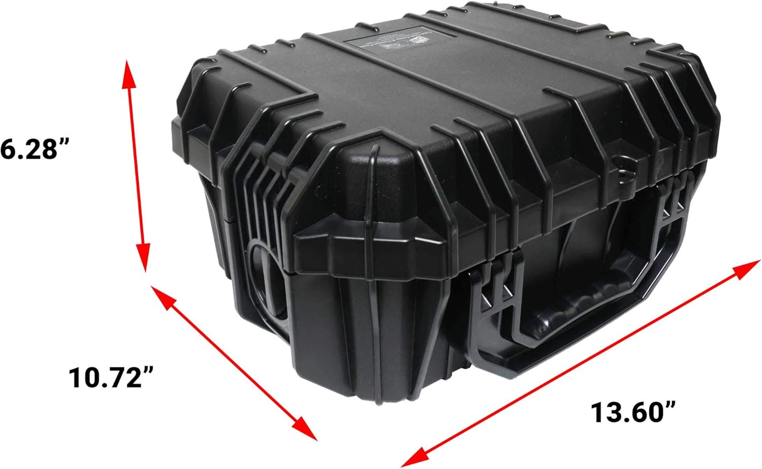 Case Club Case fits Desert Eagle in Pre-Cut Waterproof Pistol Case with Storage for 4 Extra Magazines & 1 Extra Barrel