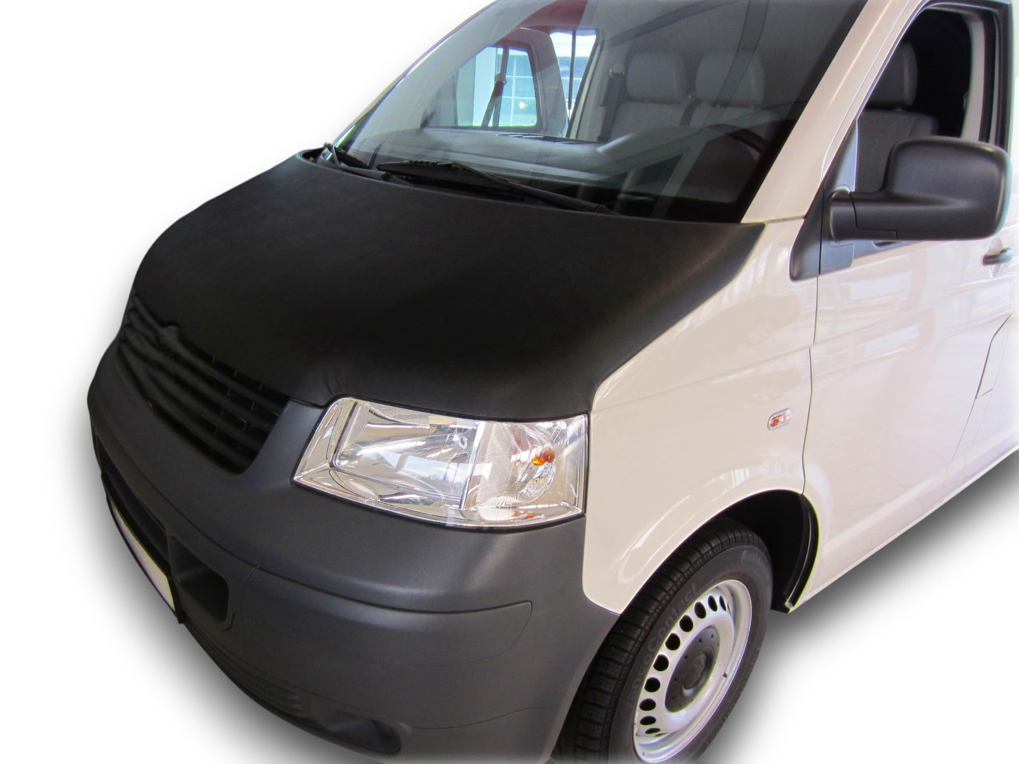 AB-00276 Vollbra Auto BRA Haubenbra für die ganze Motorhaube kompatibel mit VW Volkswagen T5 2003-2009 Transporter Multivan Caravelle California Motorhaubenschutz Steinschlagschutz