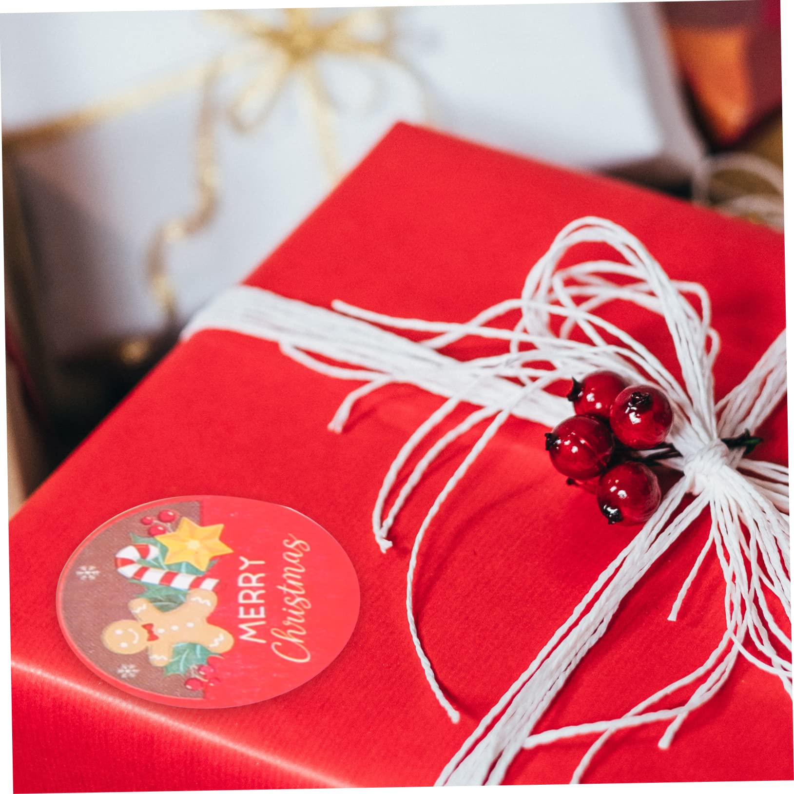 SHINEOFI 20pezzi Adesivi Natalizi Decorativi Stickers Per Sigillare Festivi Per Pacchetti Per Decorazioni e Confezioni
