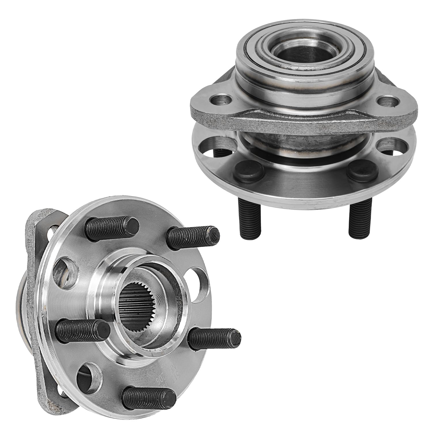 Detroit Axle - 2 Front Wheel Bearing Hubs for Chevy Cavalier Skyhawk