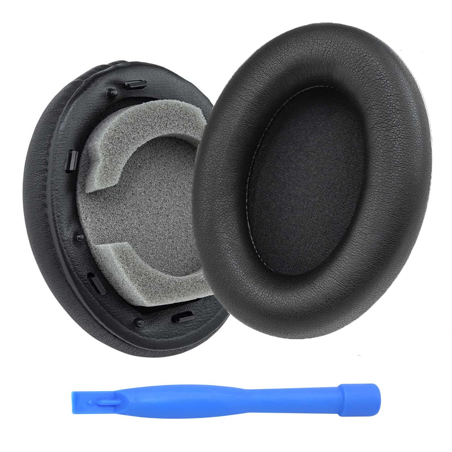 Ear Pads Replacement for Sony WH-1000XM3 Noise Cancelling Headphone by MMOBIEL - Memory Foam and Protein PU Ear Pad Cushions - Noise Isolation Earpads