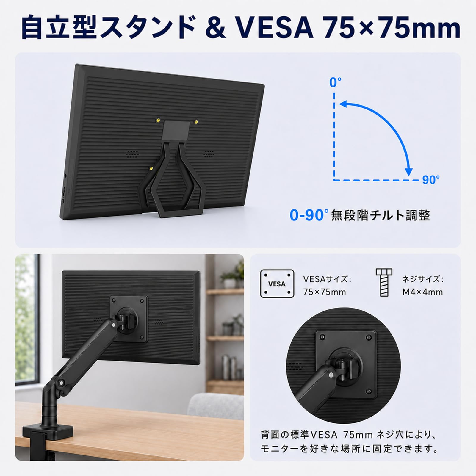 Amazon.co.jp: XUNDEFINED ワイヤレス モバイルモニター 15.6インチ