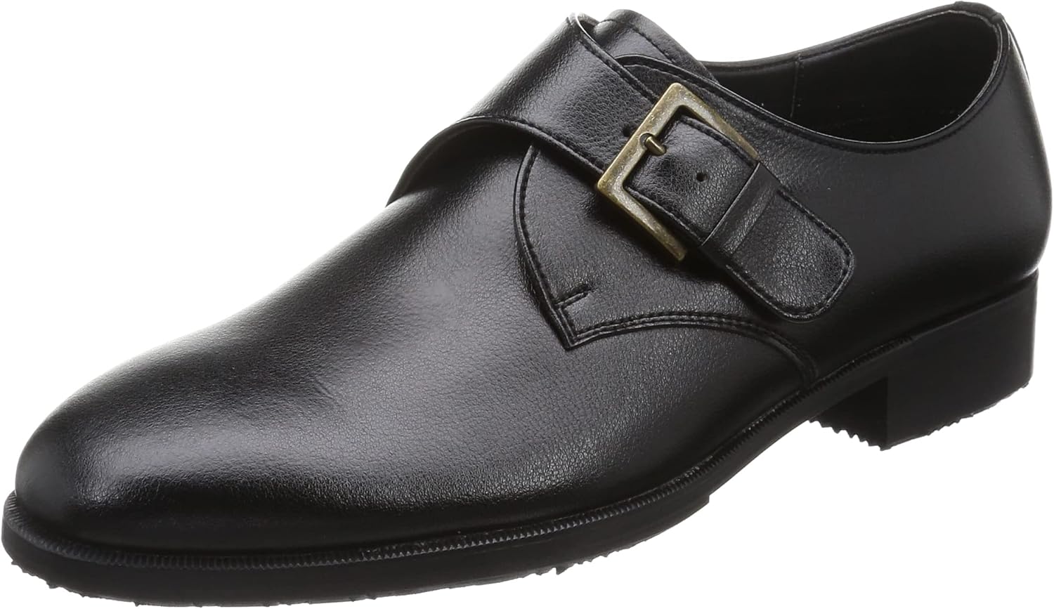 Amazon | [リーガル] ビジネスシューズ 人口皮革 防滑 日本製 モンク