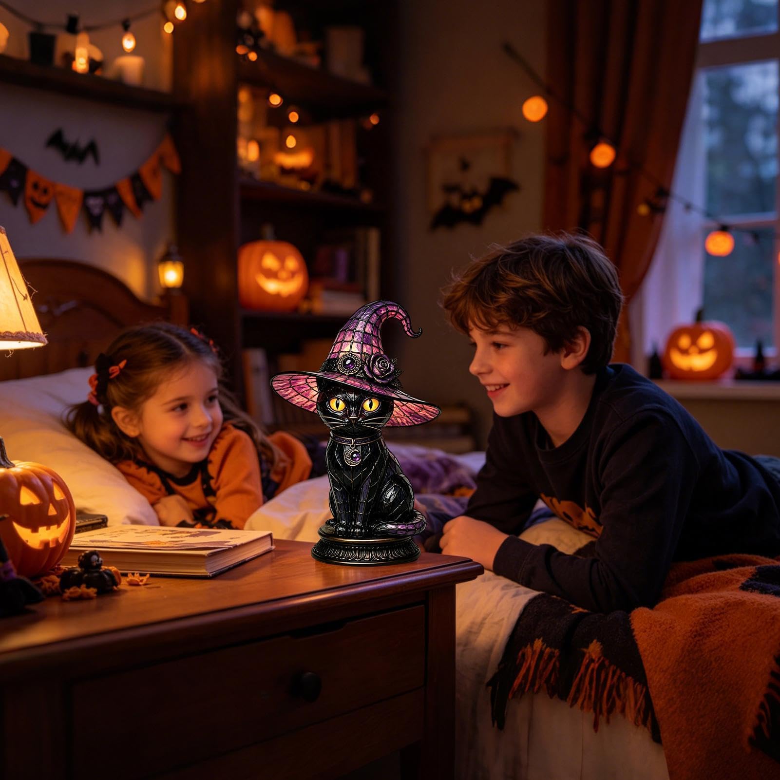 Lampada da tavolo Halloween spettrale decorative