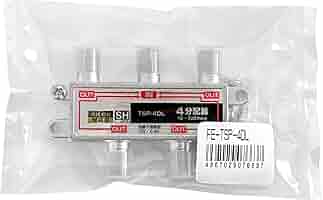 WCS5398 8分配器　全端子電流通過形　【送料込】 Amazon.co.jp: Panasonic 8分配器(全端子電流通過形) WCS5398
