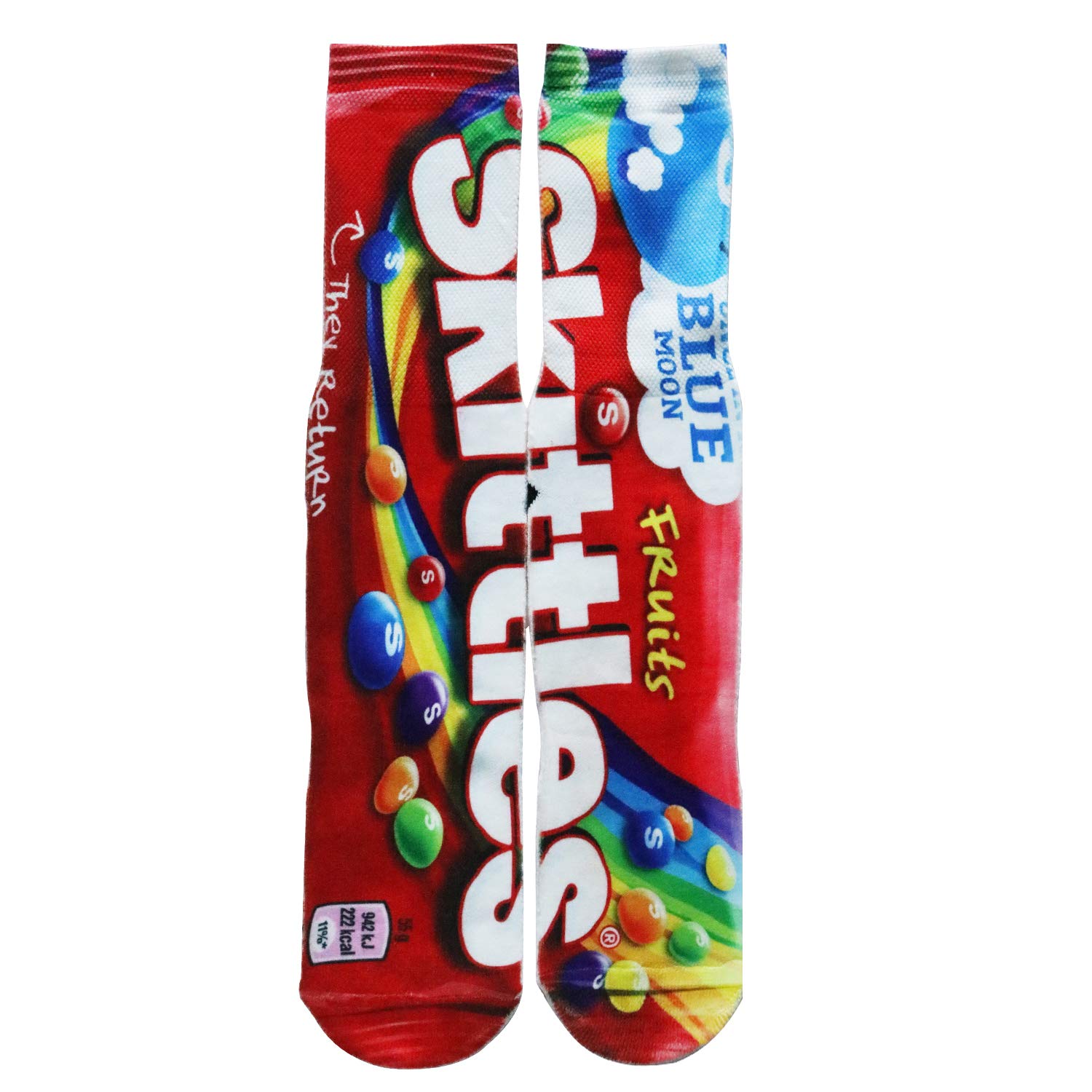 Funny Novelty Socks Food Hamburg Pizza Sushi Milk 3D Printed Mens Crazy Creative Tube Socks
