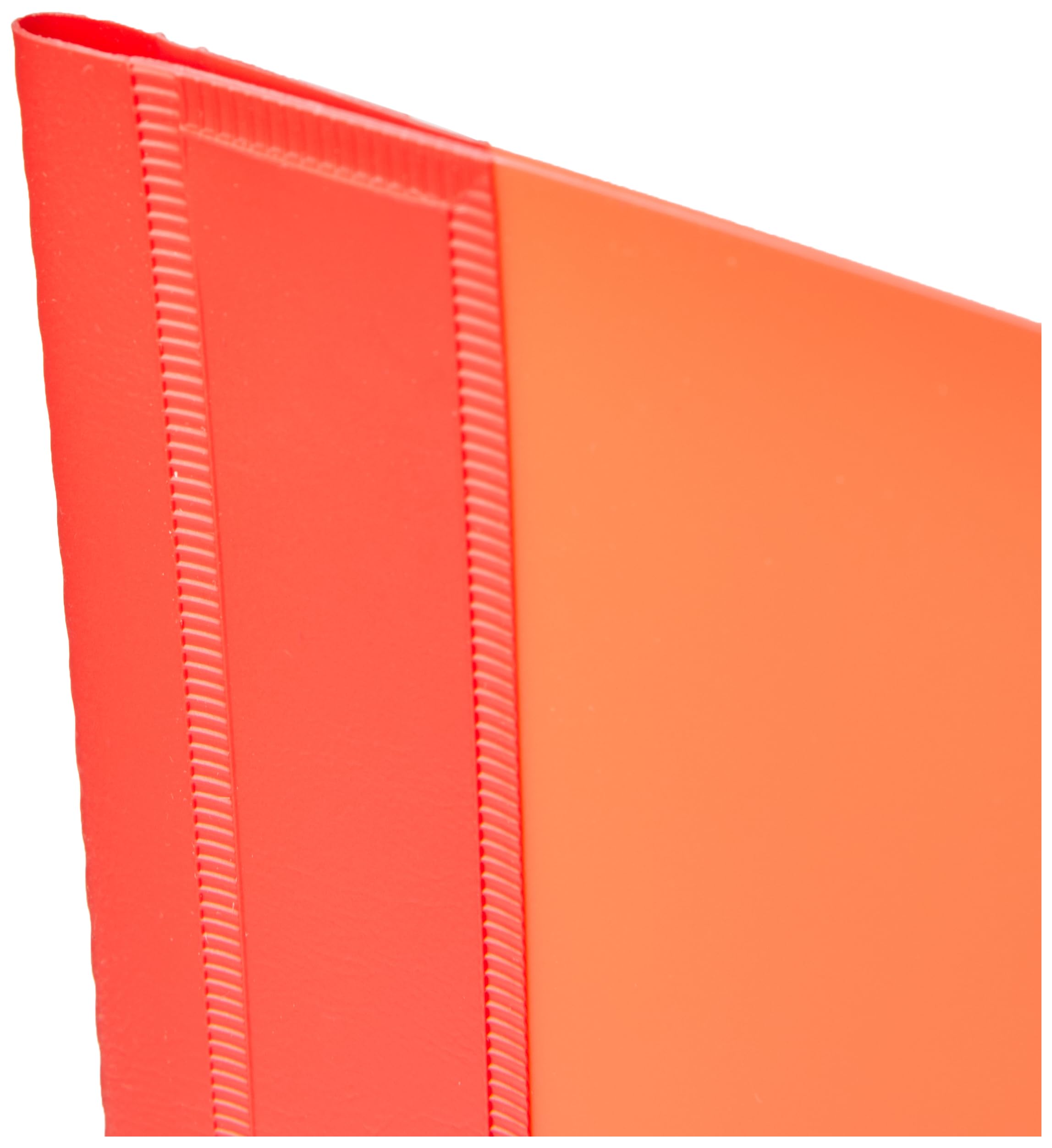 Durable 268003 - Cartellina ad aghi A4 traslucida, per archiviazione di buste a perforazione universale, rosso, confezione da 25 pezzi