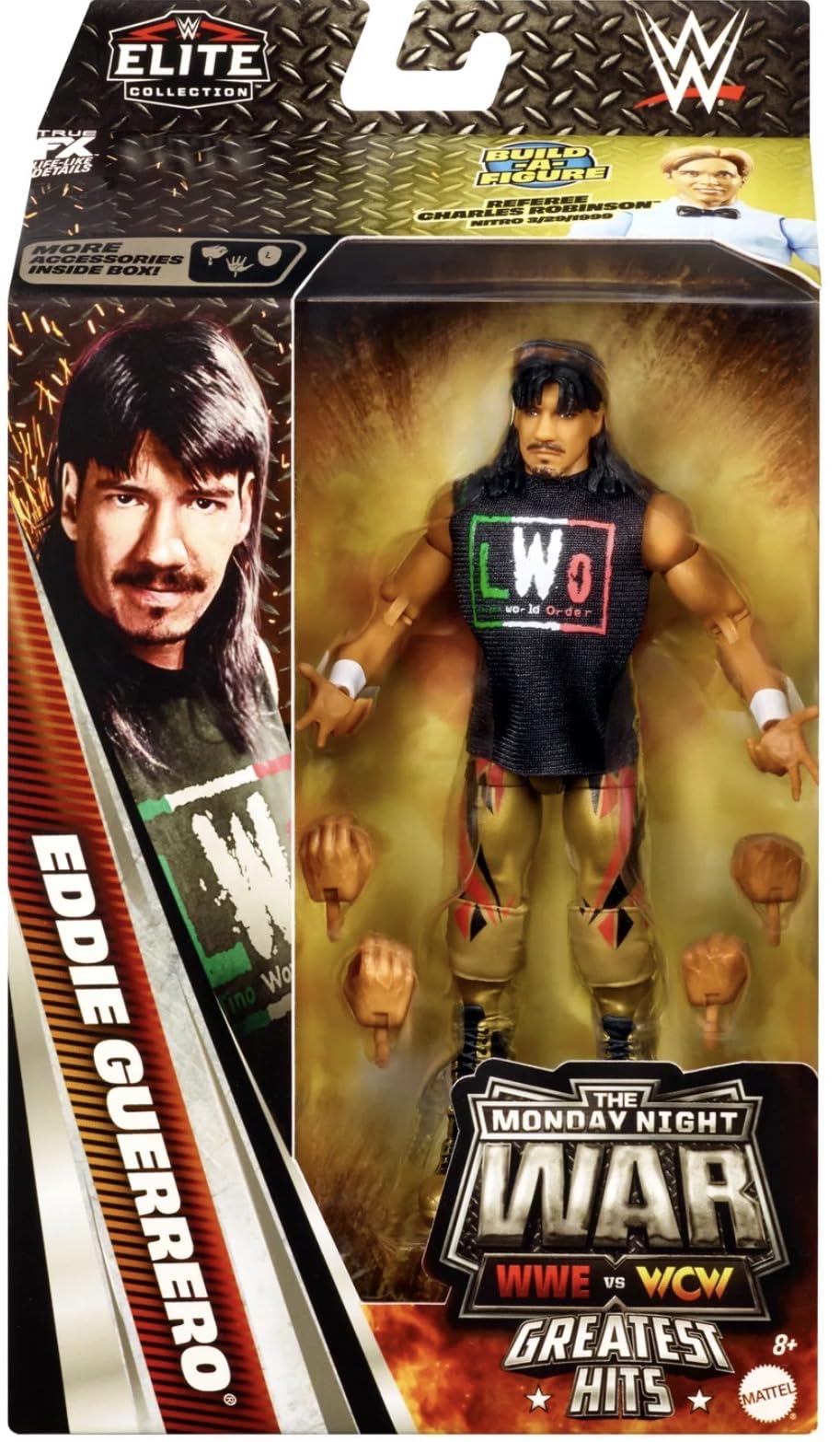 Amazon.com: WWE Eddie Guerrero Mattel Elite Collection Monday