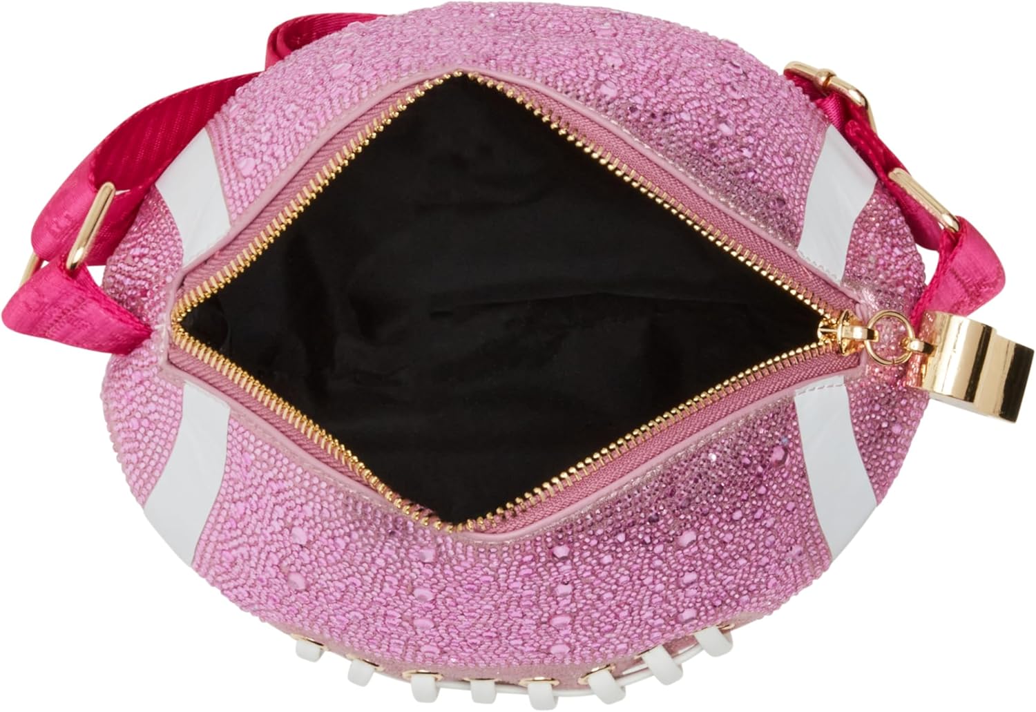 Betsey Johnson Tackle Me Rhinestone Sling