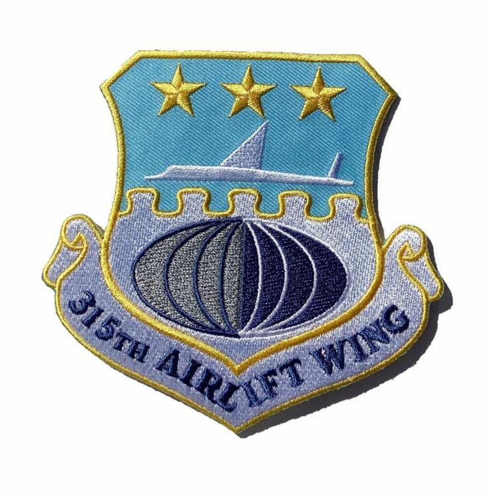 Squadron Nostalgia LLC 315th Airlift Wing Patch – Plastic Backing