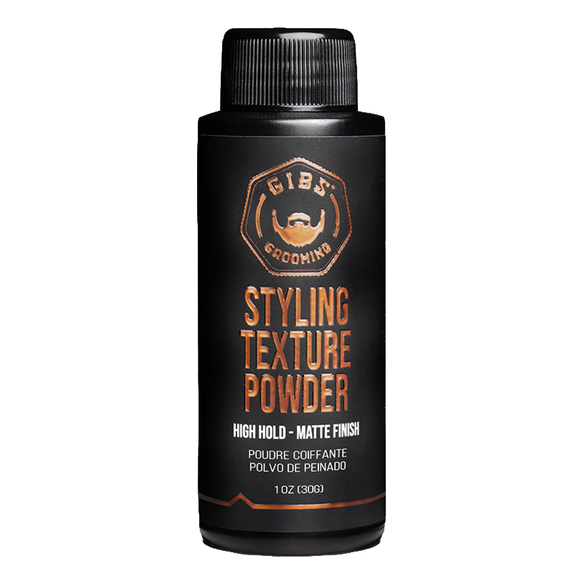 GIBS Grooming - Styling Texture Powder for Men and Women - High Hold - Matte Finish - All