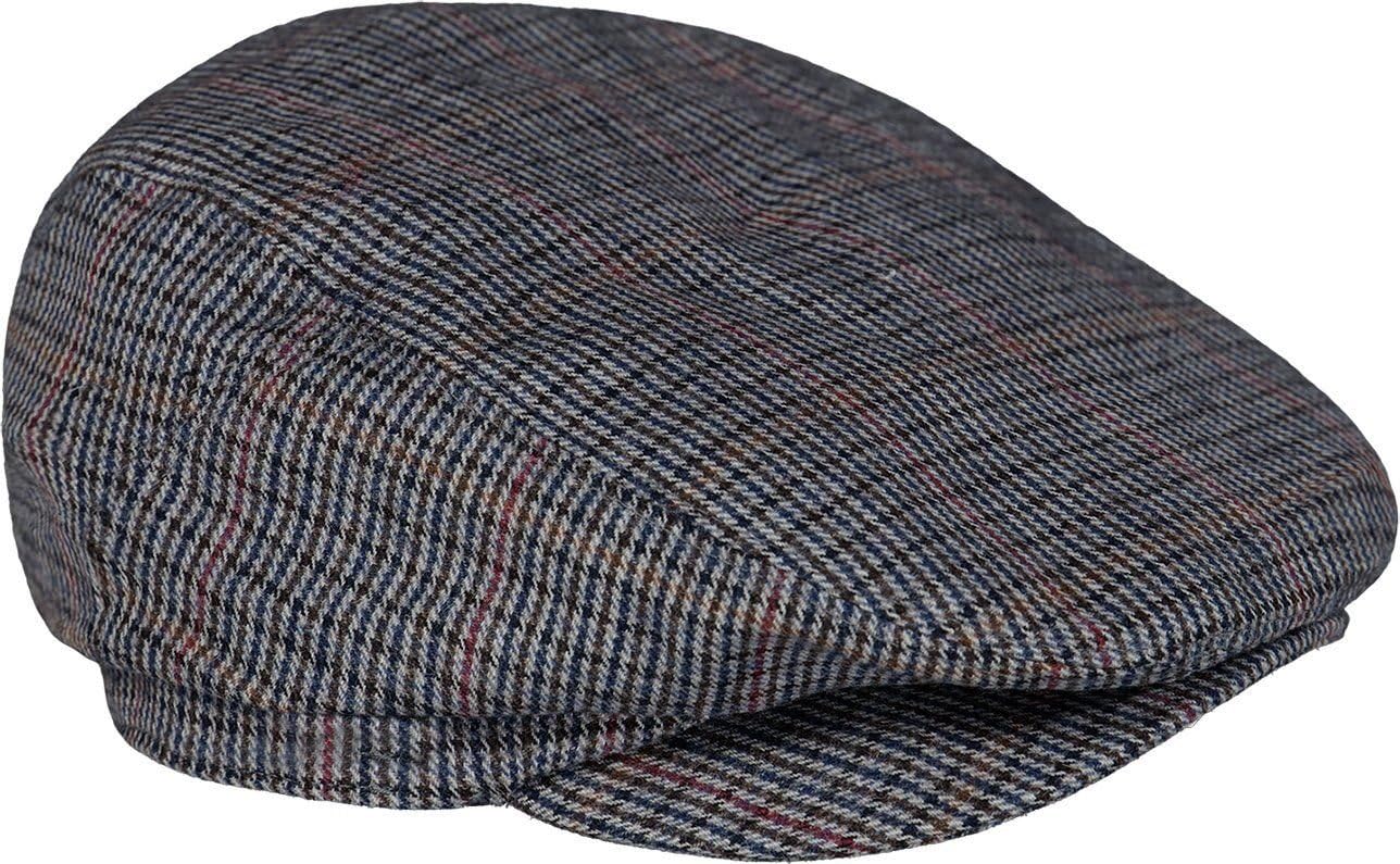 Barts Mens Oslo Warm Wool Adjustable Flat Cap - Navy - M