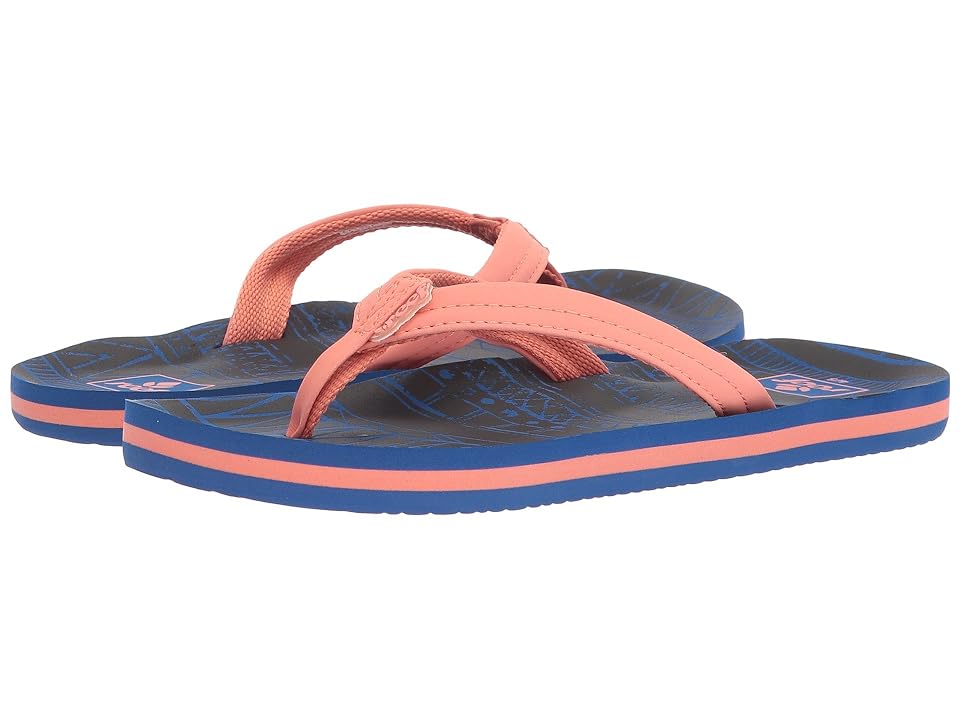 

Reef Kids Little Ahi Lite (Infant/Toddler/Little Kid/Big Kid) (Navy/Coral) Girls Shoes