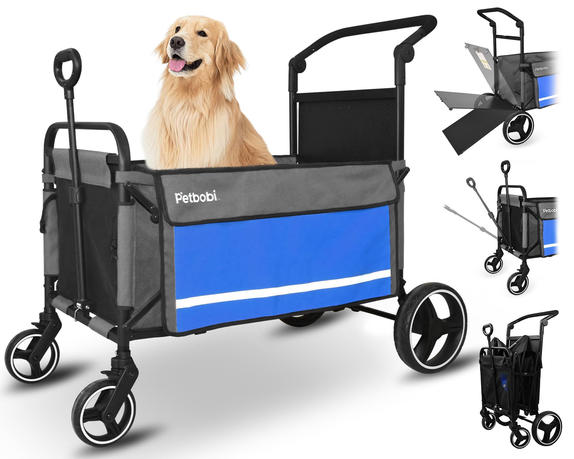 Amazon.com : Petbobi Dog Wagon Stroller for Large & Medium Dogs