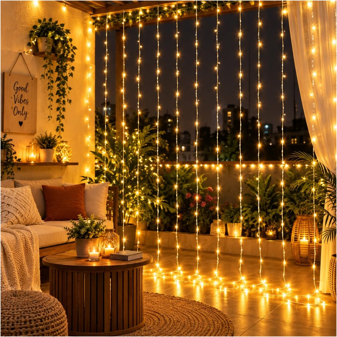 Warm White Fairy String Lights - 240 LEDs, 8 Modes -14