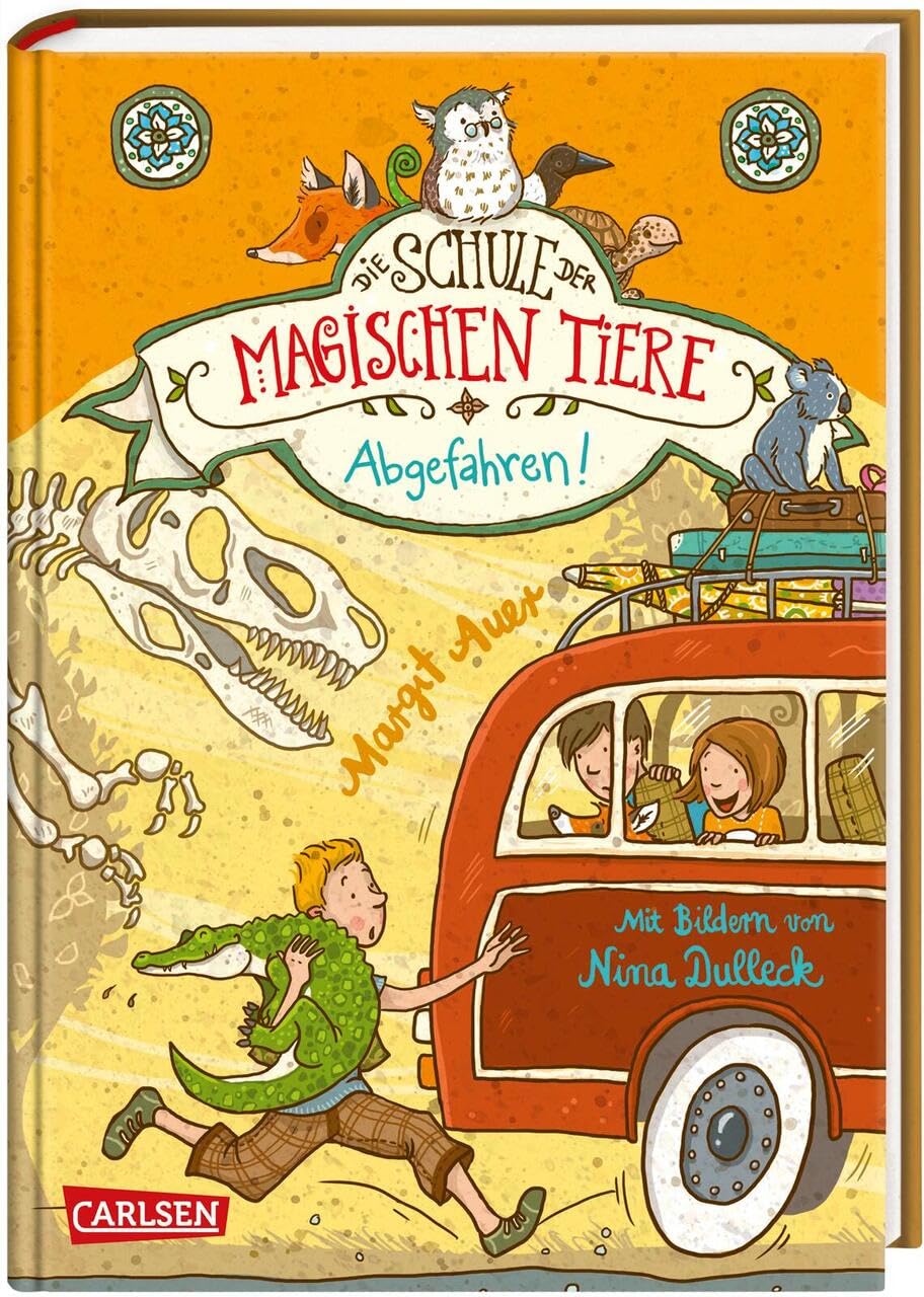 Die Schule der magischen Tiere Band 1-7 plus 1 exklusives Postkartenset