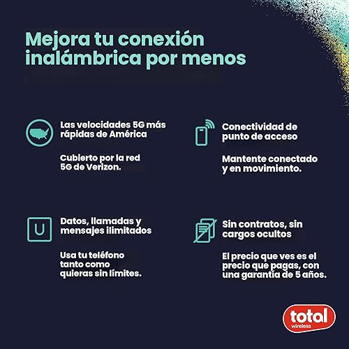 Vista 4 de Total Wireless iPhone 11, 64GB, negro, teléfono inteligente prepago (bloqueado)