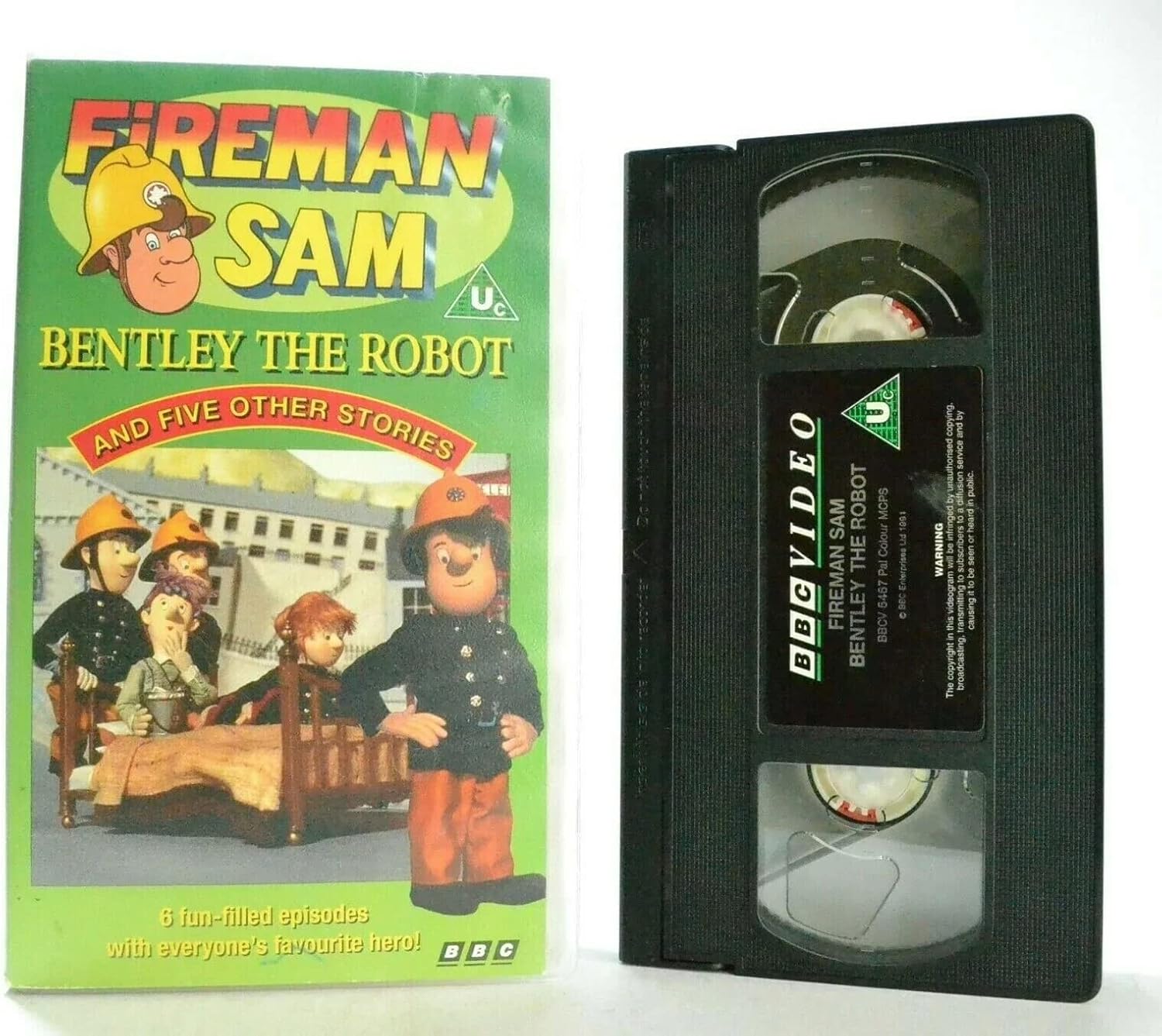 Fireman SamBentley the Robot [VHS] Amazon.fr DVD et Bluray