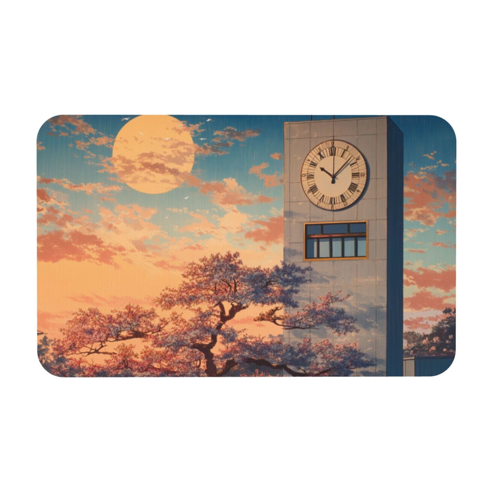 Paillasson Intérieur Grand Format 50x80 Tapis de Sol Antidérapant Lavable Cuisine
