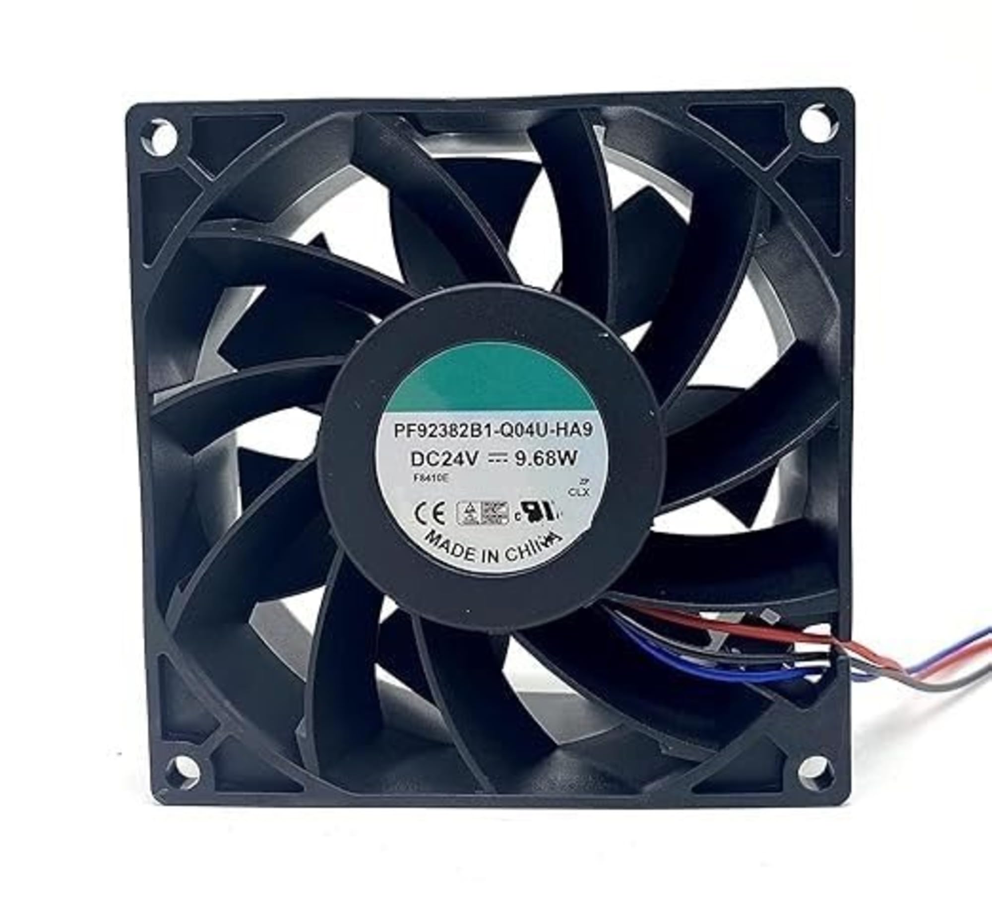90x90x38mm 24V DC Axial Cooling Fan, 1700 RPM, 3-Pin, Compatible with Desktop, Laptop, Server-image-47