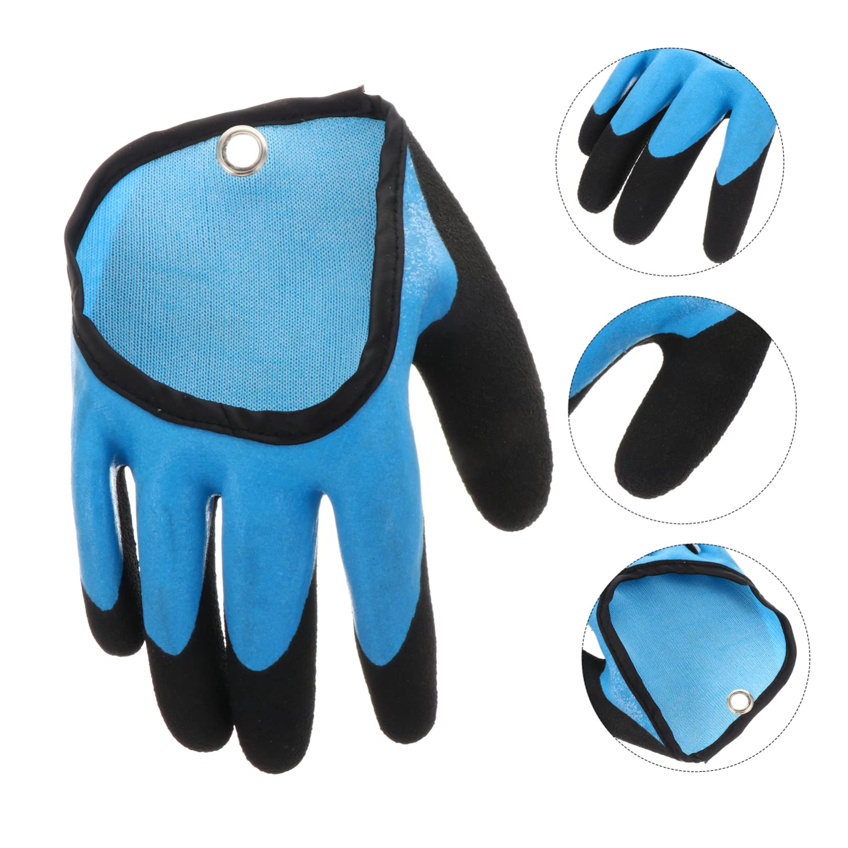 OSOLADY Right Hand Fishing Glove Anti-Slip and Puncture-Resistant Thickened Material Waterproof and Safe