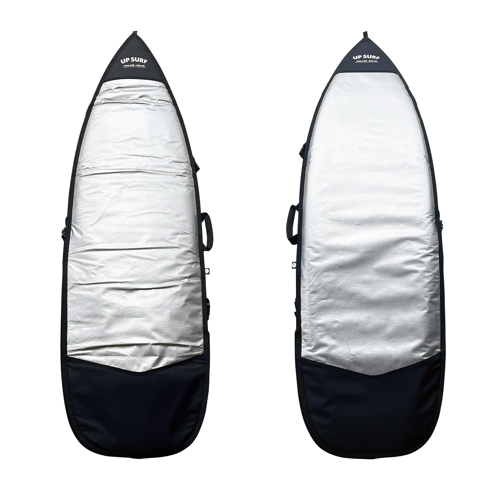 Photo 1 of UP SURF Surfboard bag, Daylight Bags for Fun and short boards, Size 5’4”,5’8”,6’0",6'4",6'8" Surfboard cover for Storage and Transport Surfboard (6’0)