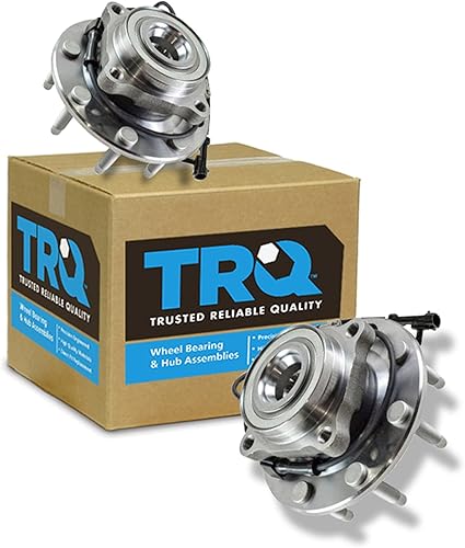 Vista 111 de TRQ Juego de 2 rodamientos y bujes de rueda trasera izquierda y derecha compatible con Ford Expedition 2007-2010 Lincoln Navigator 2007-2010