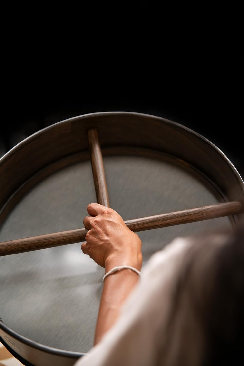 Meinl Sonic Energy 16" Bodhran Shaman Frame Drum with Mallet For Meditation, Sound Healing Therapy, ASMR, Yoga