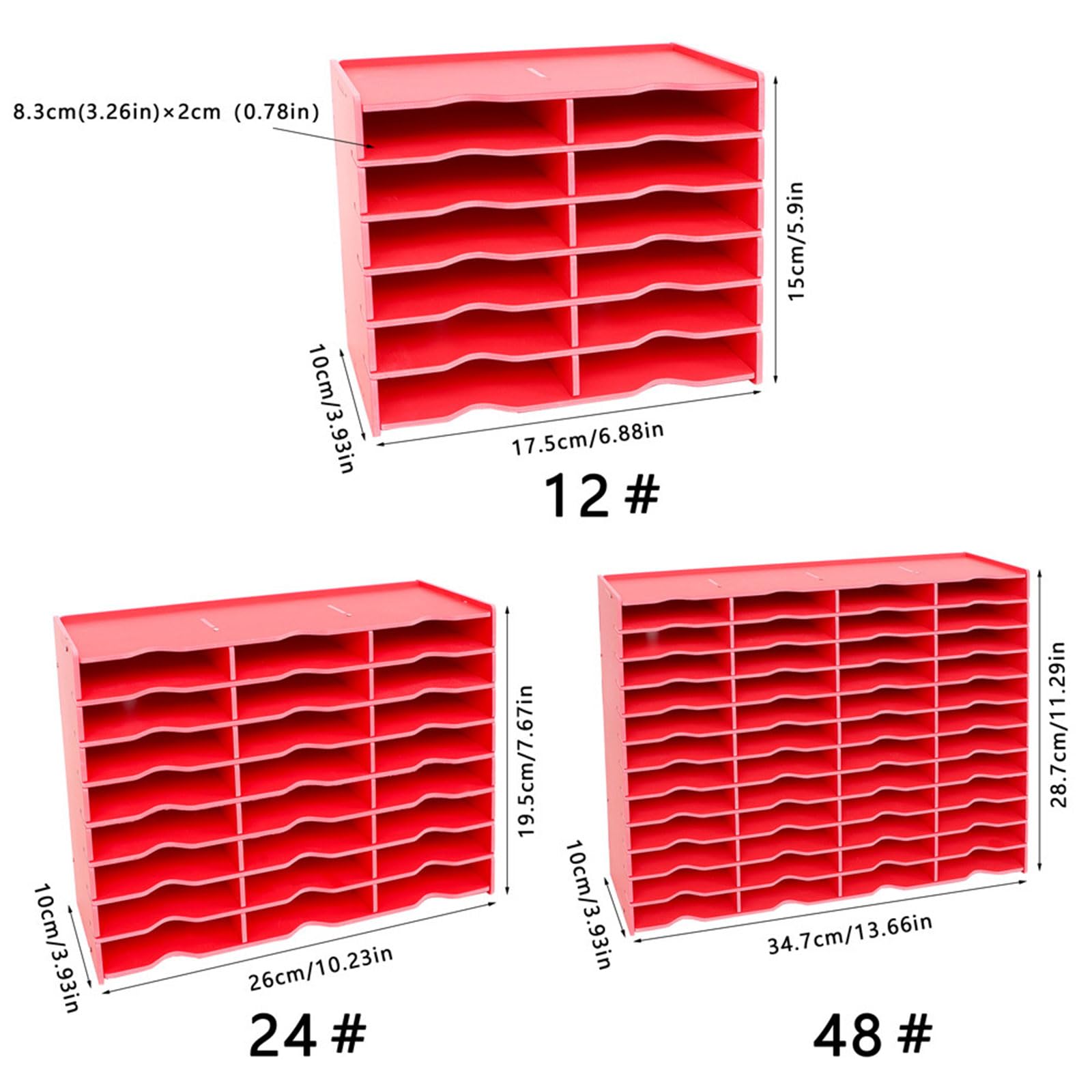 Scatola organizer da scrivania colorata multiuso robusta in PVC per forniture per ufficio