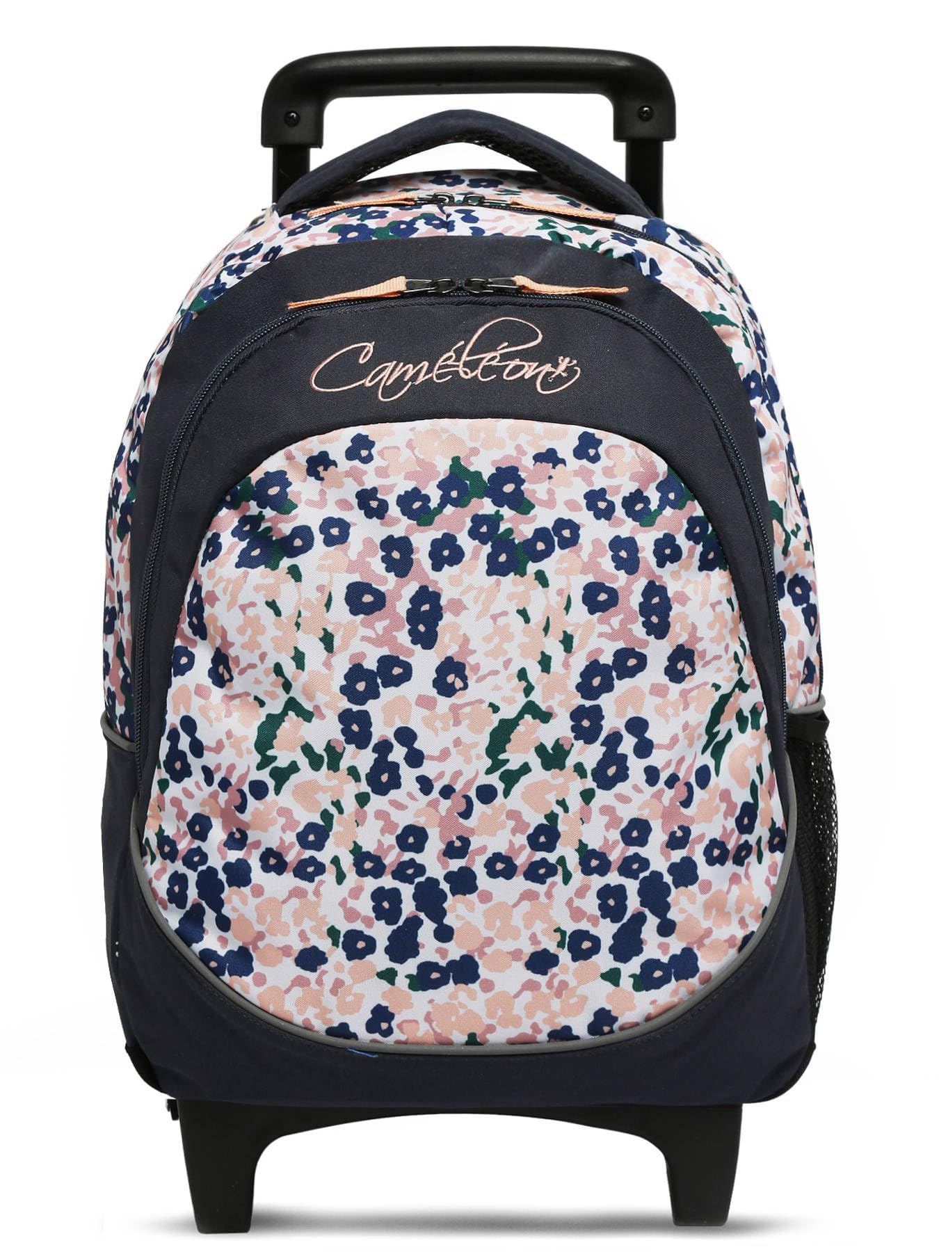 Cameleon Sac à dos scolaire à roulettes Bleu enfant Ligne Actual Intérieur 2 compartiments. Idéal pour l'école primaire : Du CP au CE2. Pour fille et garçon