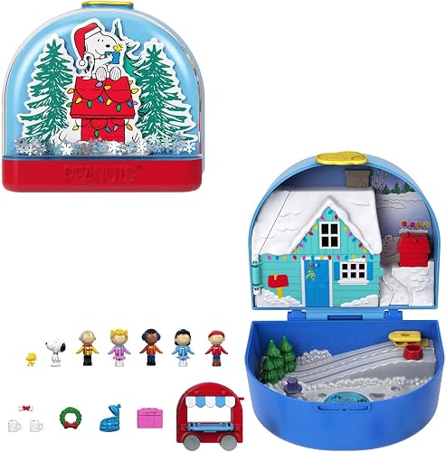 Polly Pocket x Peanuts Collector Compact, Micro Dolls and… - 1